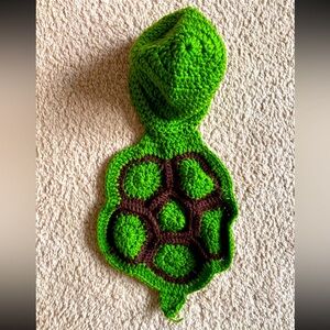 Photography Prop Newborn Crochet Turtle